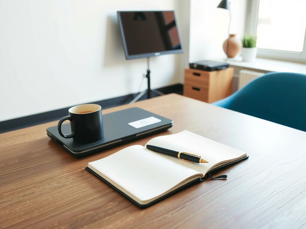 Arbeitsplatz für Online-Beratung