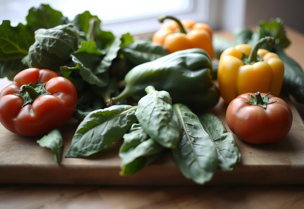 Frische regionale Lebensmittel